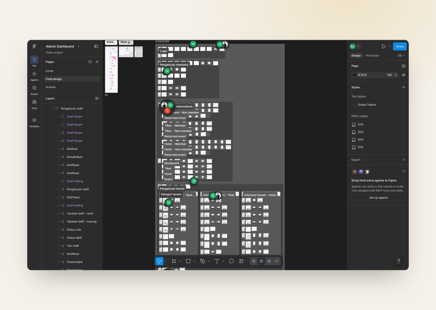 Exploring structures in Figma